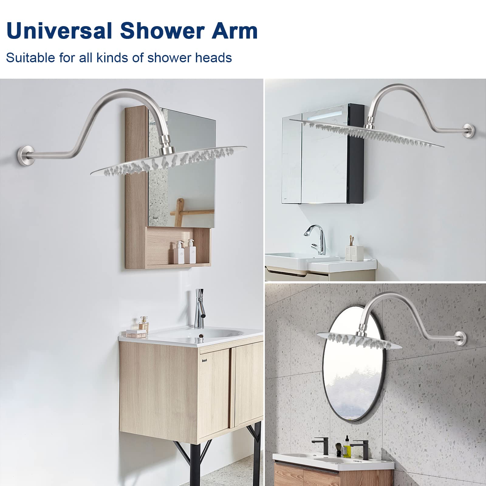 NearMoon 16-inch extension improves rainfall-style head coverage