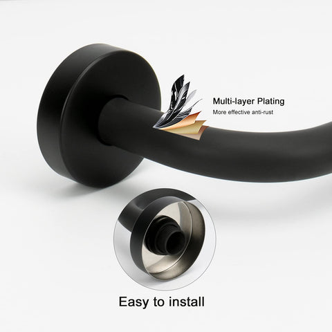NearMoon extension arm with standard 1/2 inch threading for easy hookup