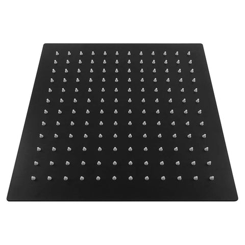 NearMoon high-flow stainless steel square face for powerful showers.