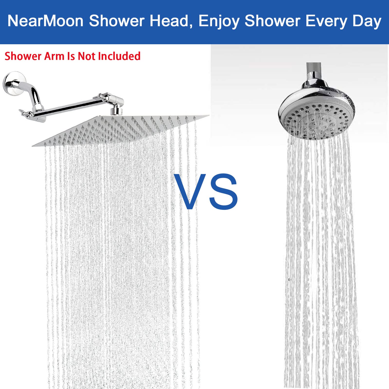 NearMoon installation kit includes teflon tape and mesh filter
