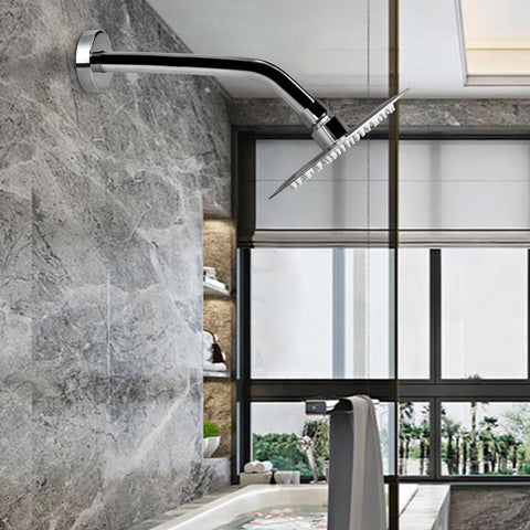 NearMoon leak-proof shower arm extension focusing on sturdy connectors for reliability