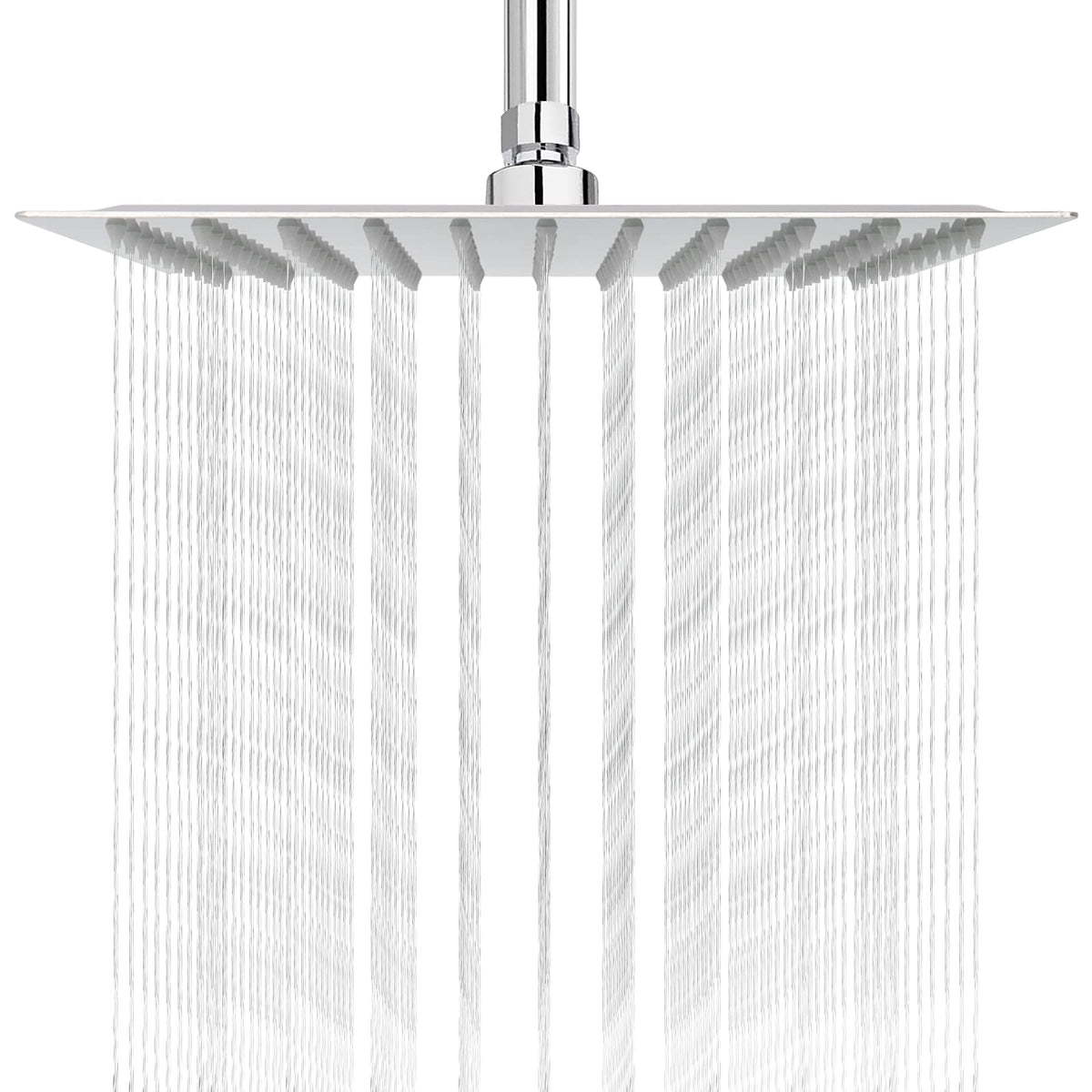 NearMoon 10-inch chrome rain shower head for immersive rainfall