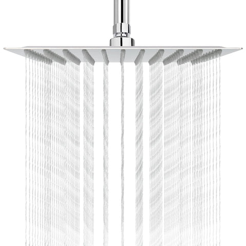 NearMoon 10-inch chrome rain shower head for immersive rainfall