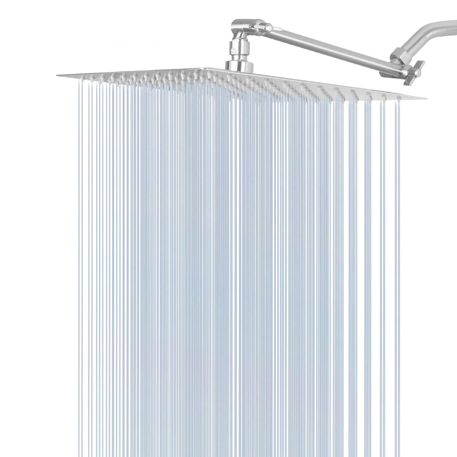 NearMoon rain shower head 12-inch wide spray for full-body coverage