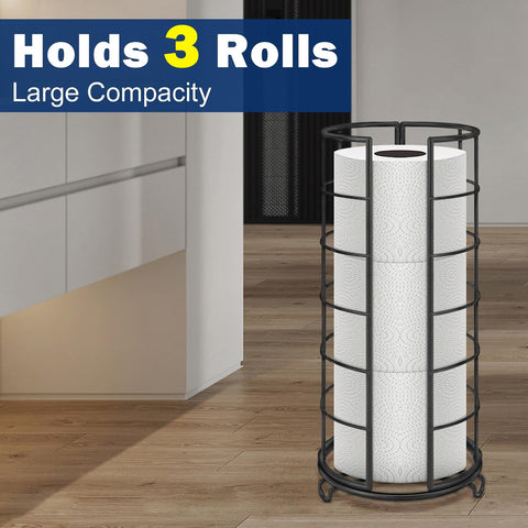 NearMoon raised-base design keeps tissue dry away from wet floors