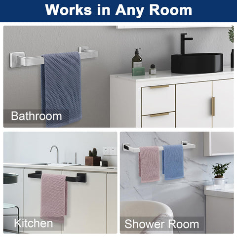 NearMoon rustproof stainless steel finish resists moisture in bathrooms and kitchens.