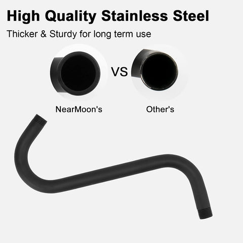NearMoon close-up of stainless steel construction and durable matte finish