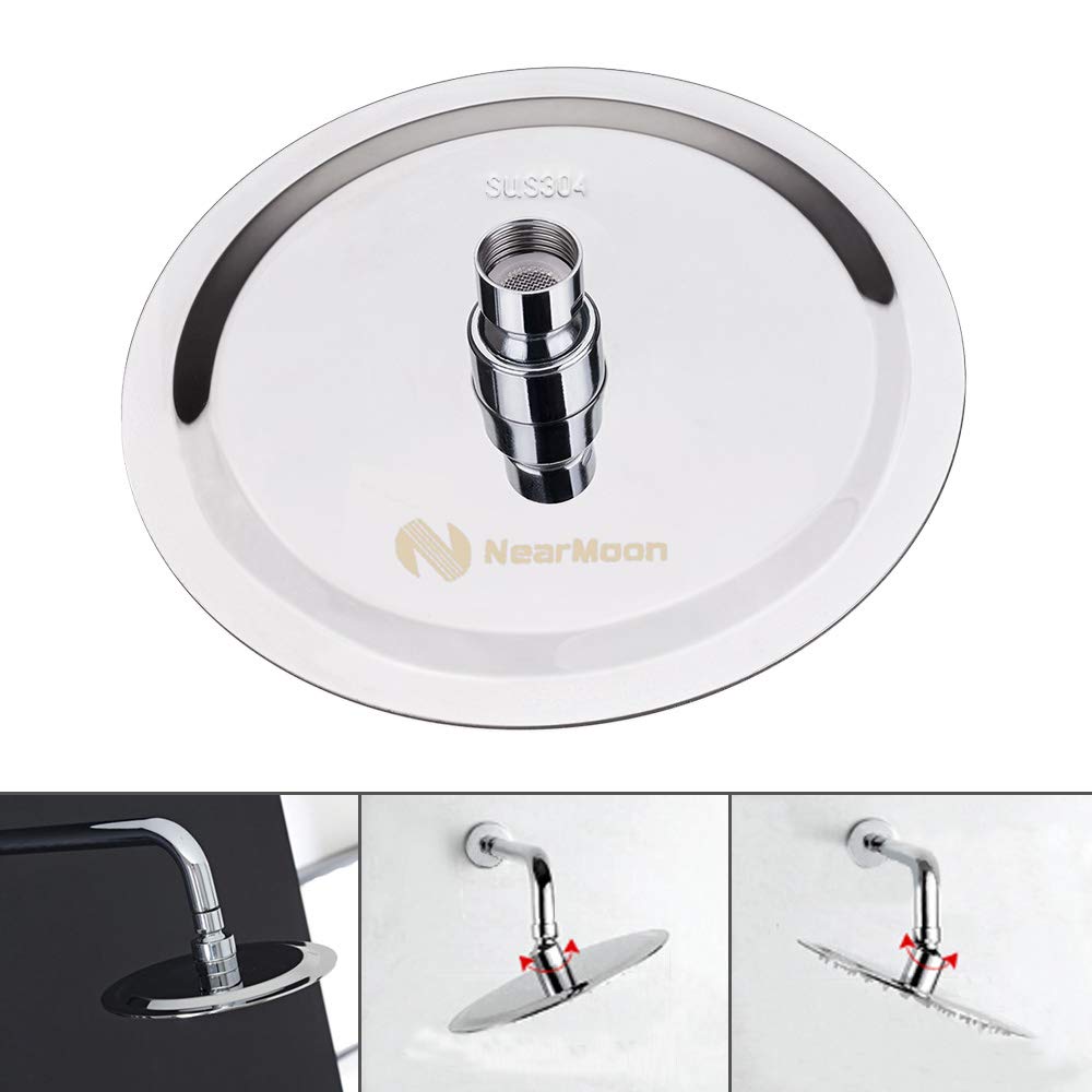 NearMoon self-cleaning silicone nozzles resist lime buildup for easy maintenance.
