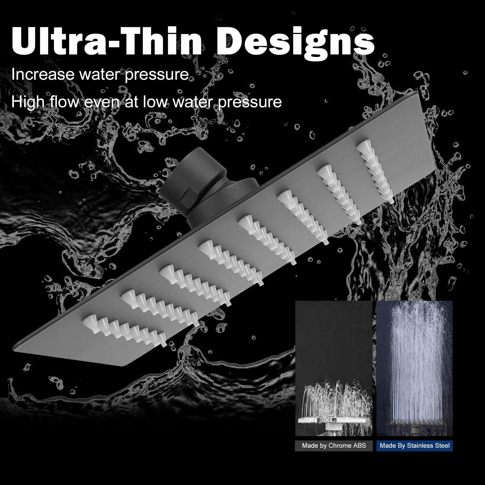 NearMoon self-cleaning silicone nozzles resist mineral buildup for easy maintenance.