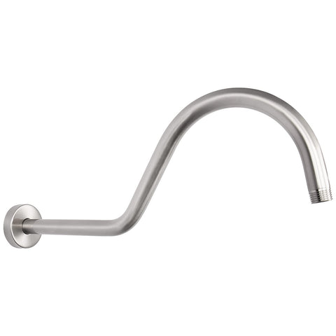 NearMoon brushed nickel 16-inch extension arm extends reach for tall users