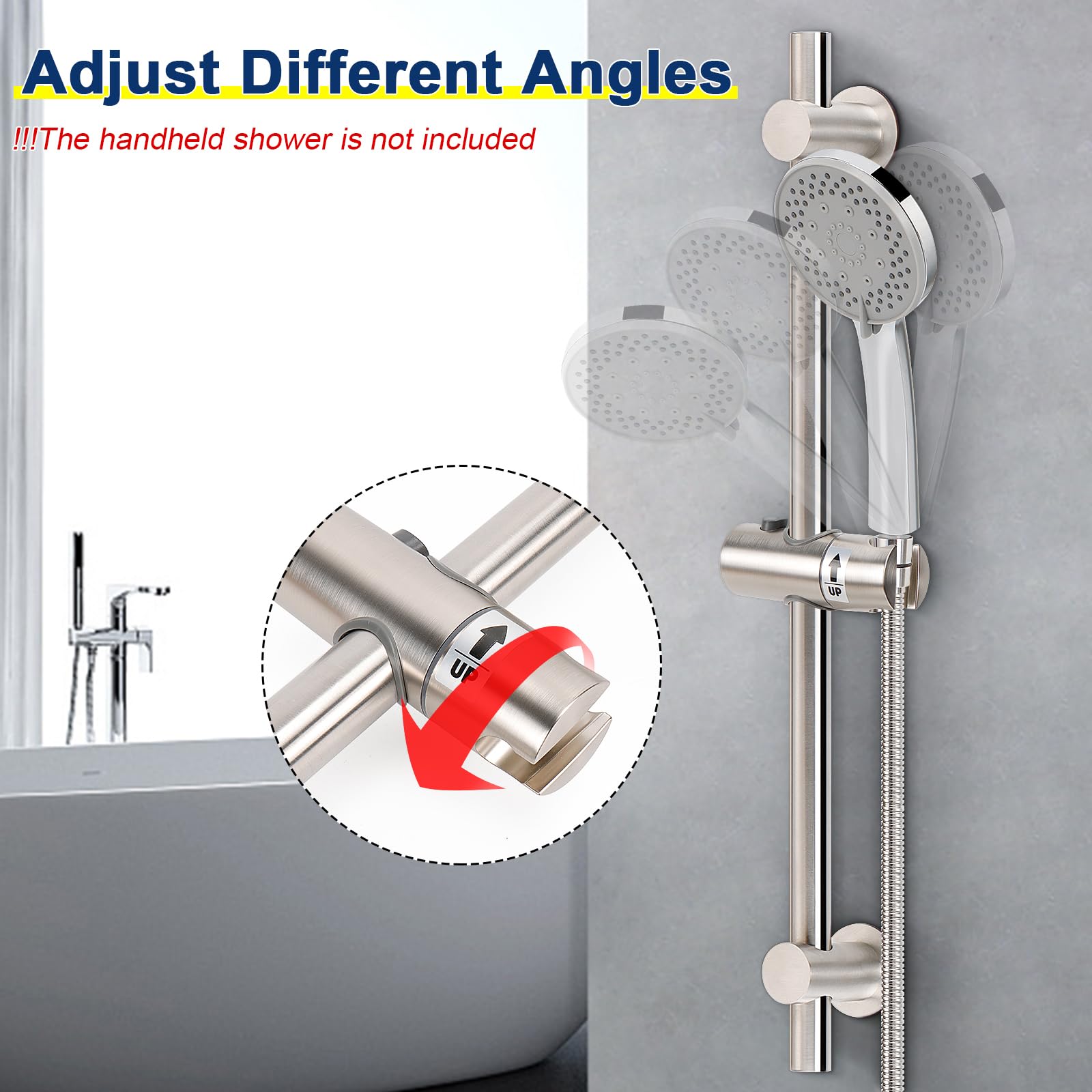 NearMoon adhesive installation enables quick, drill-free setup in minutes.