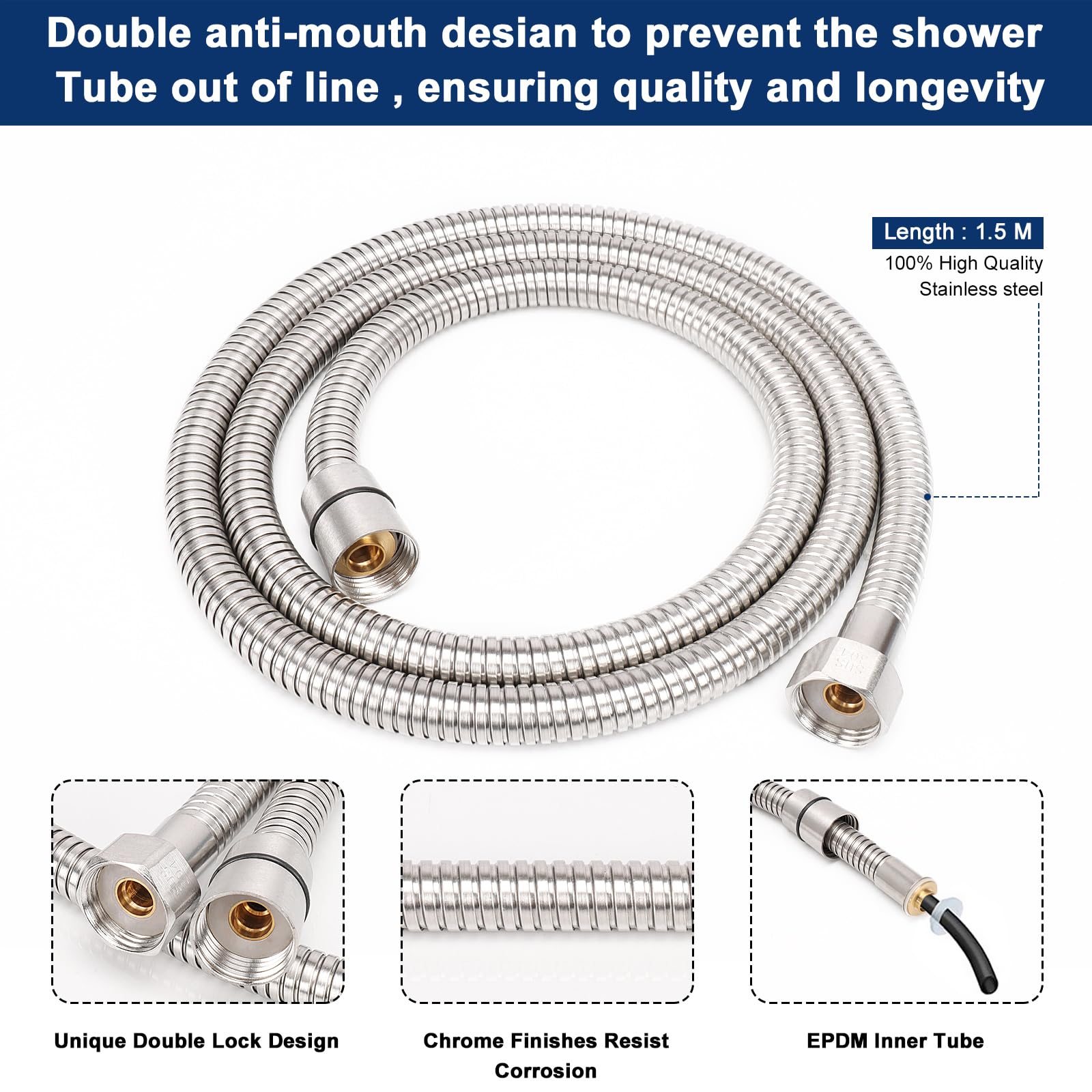 NearMoon silicone nozzles provide self-cleaning jets for smooth spray performance.