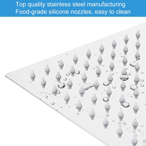NearMoon stainless steel construction close-up highlights durability and rust resistance.