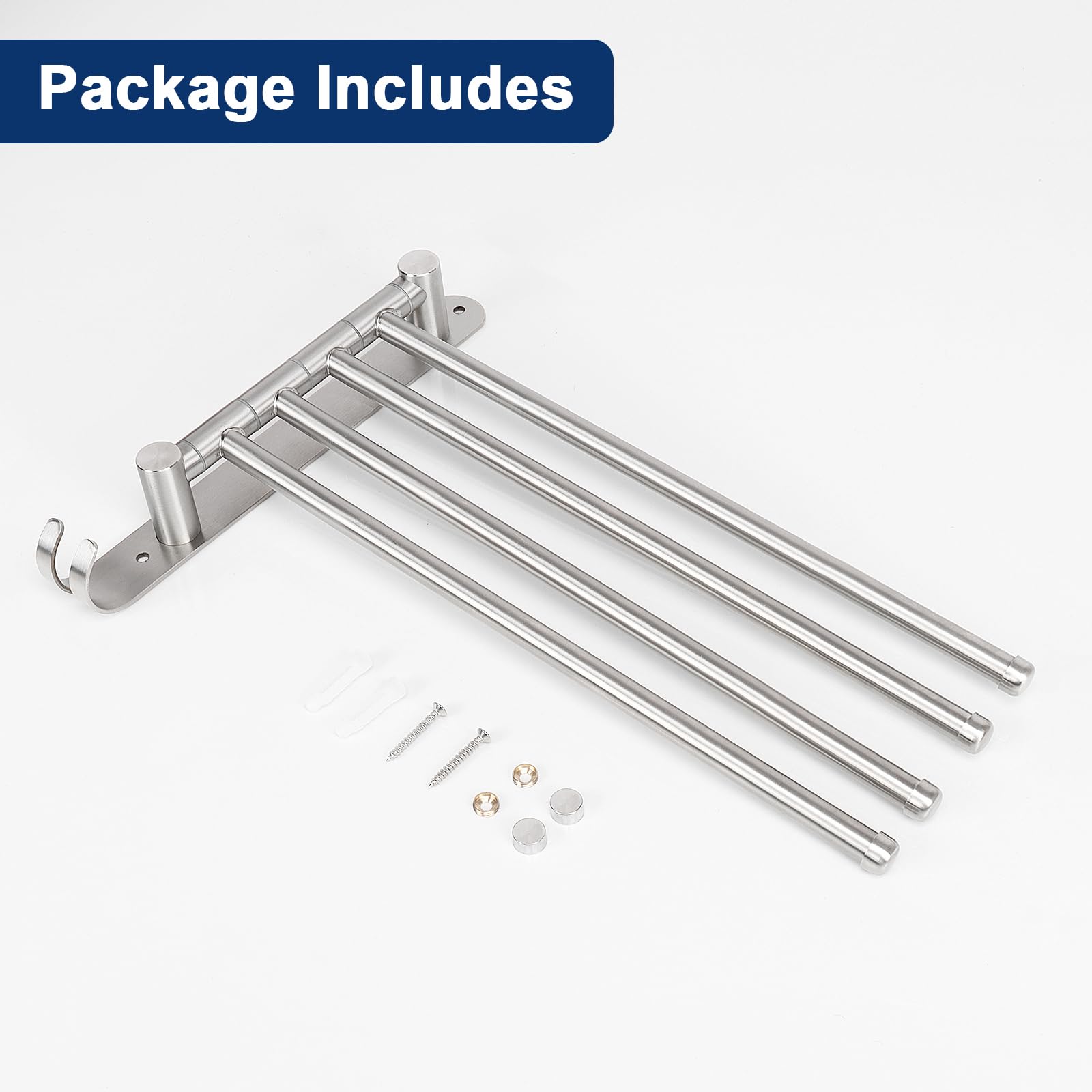 NearMoon rack holds towels, utensils, and bags up to 14 kg
