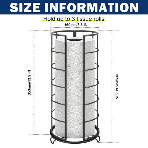 NearMoon organizer showing three-roll capacity on compact countertop