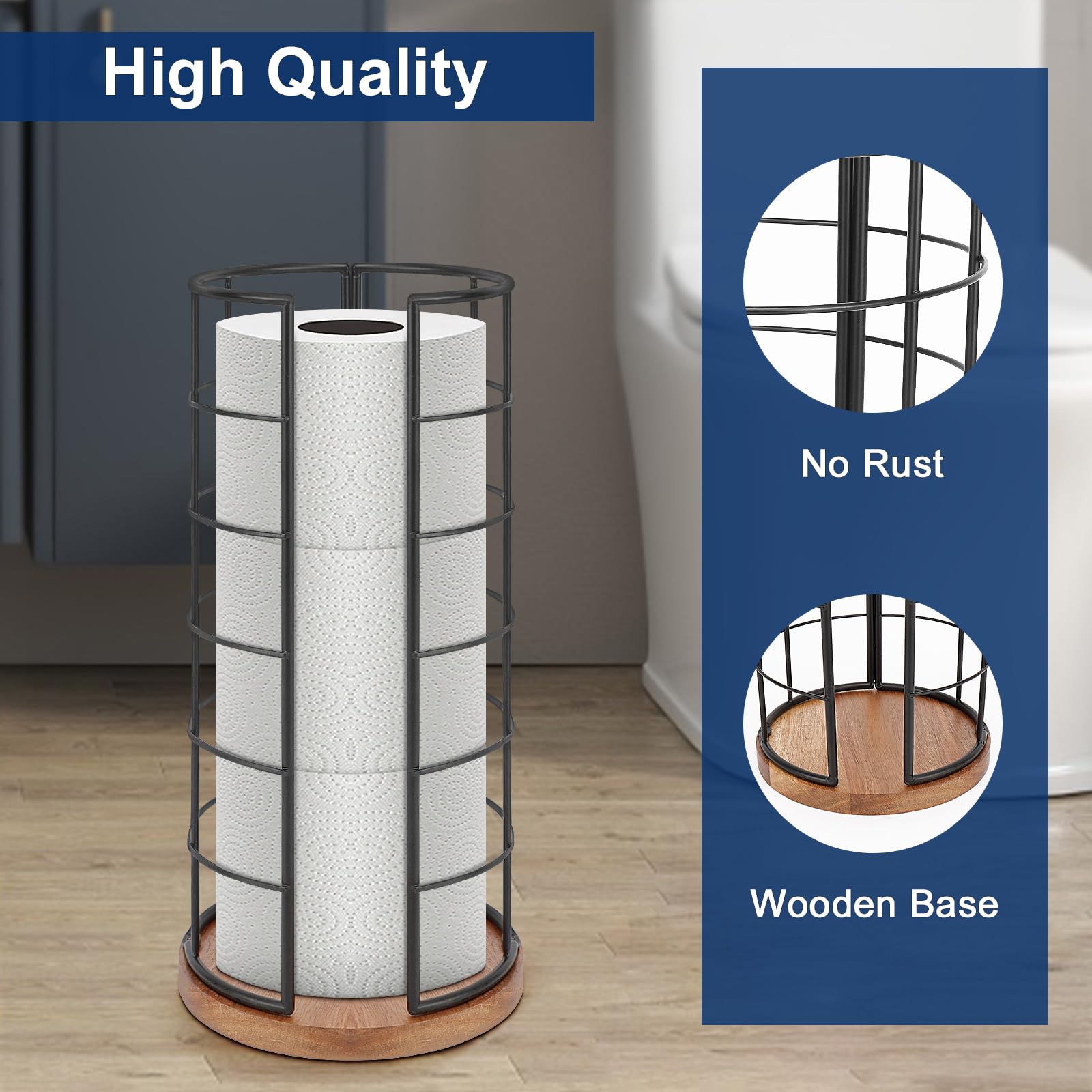 NearMoon holds up to three rolls for compact spaces.