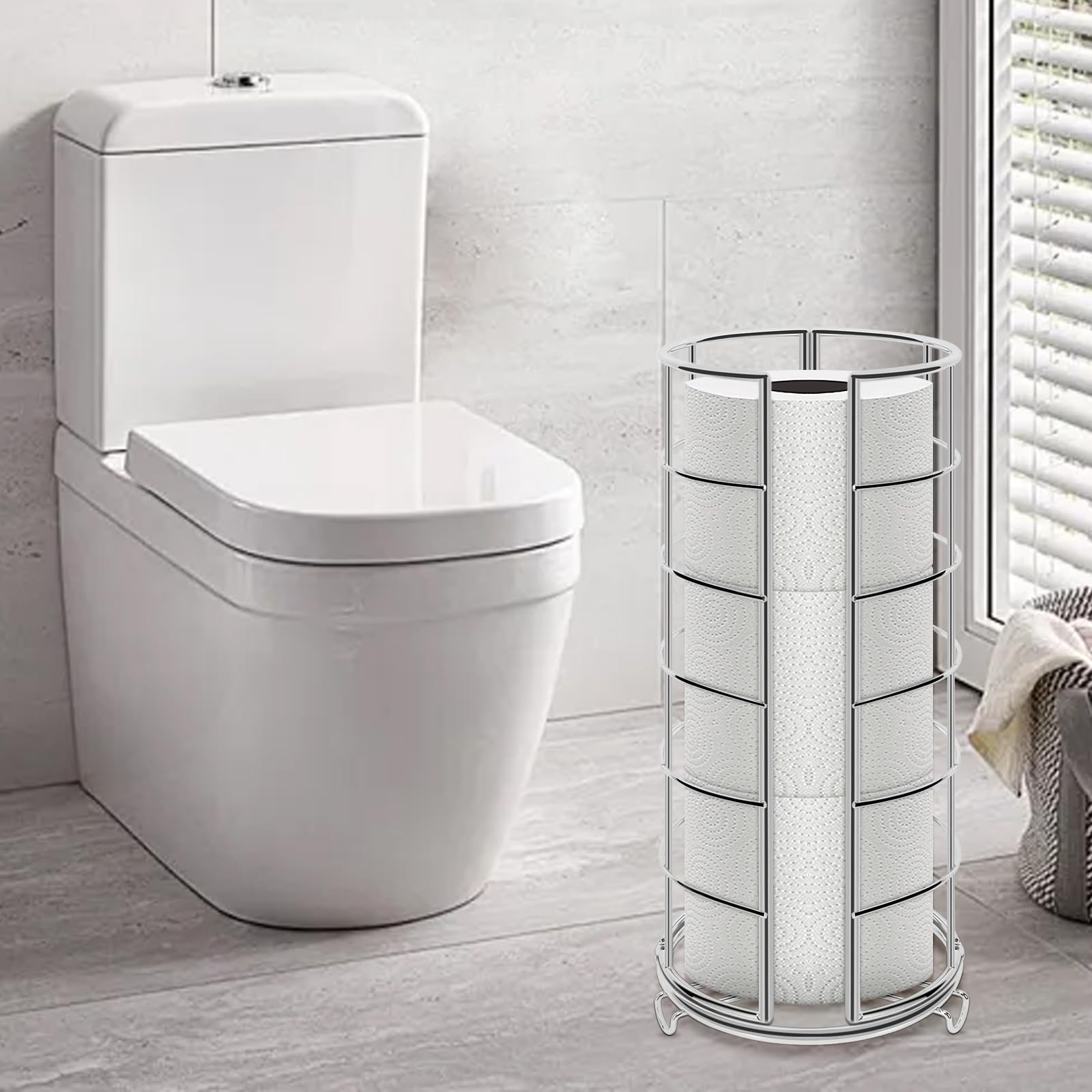 NearMoon rustproof iron holder is a durable bathroom accessory