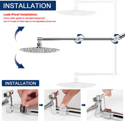 NearMoon tool-free installation for quick setup on standard heads.