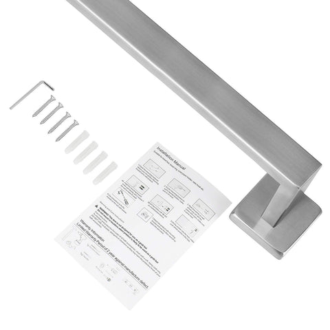 NearMoon towel bar brushed nickel decorates bathroom with modern finish and reliable performance
