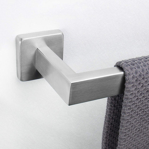 NearMoon brushed nickel towel bar in kitchen for towels and accessories