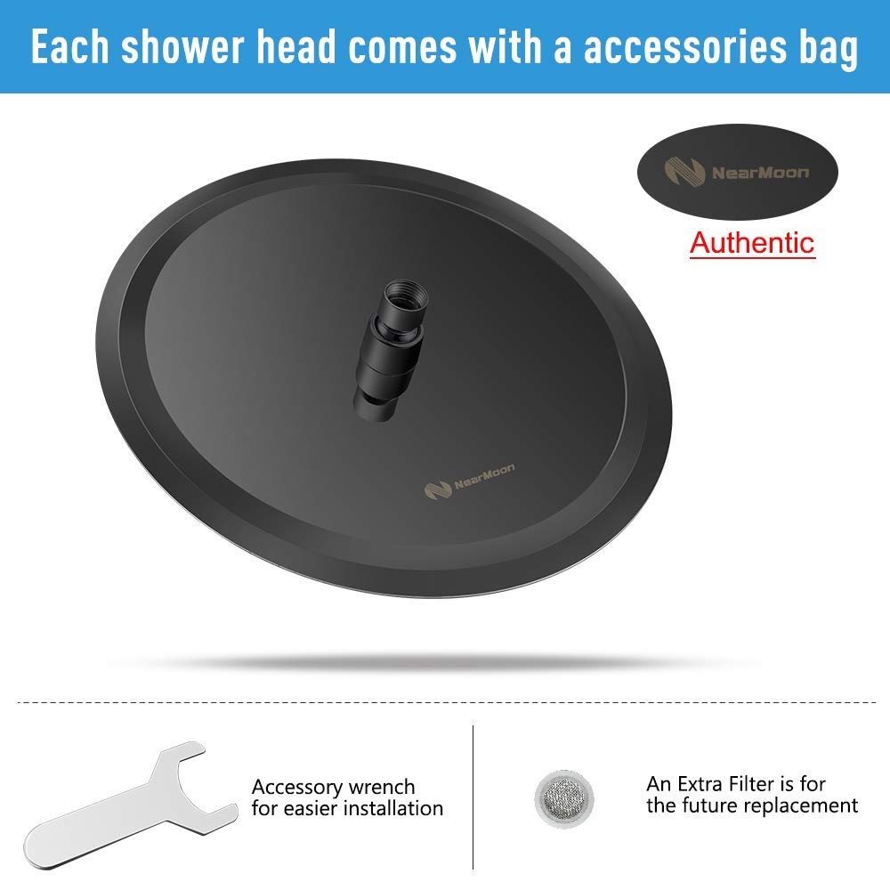 NearMoon ultra-thin design enhances bathroom aesthetics with a modern, space-saving silhouette.