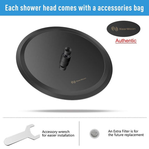 NearMoon ultra-thin design enhances bathroom aesthetics with a modern, space-saving silhouette.