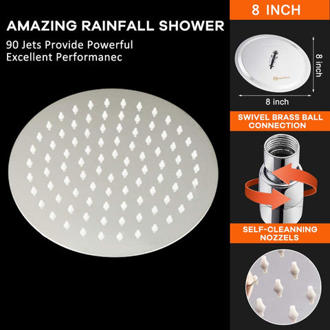 NearMoon ultra-thin design with air-in technology boosts pressure and flow.