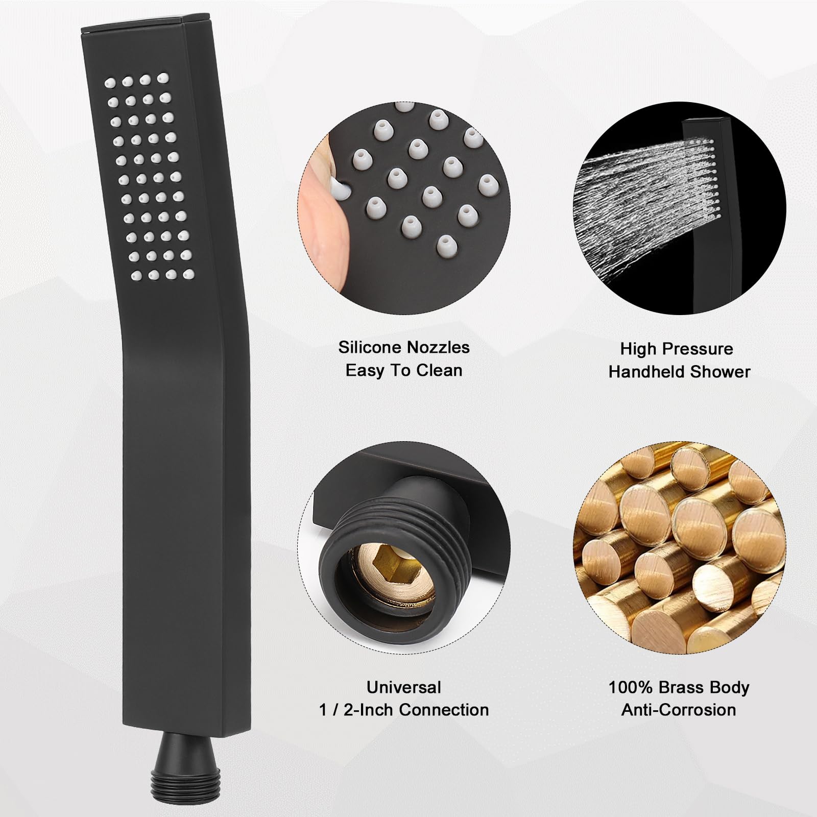 NearMoon brass wall bracket highlighting sturdy support and secure attachment.