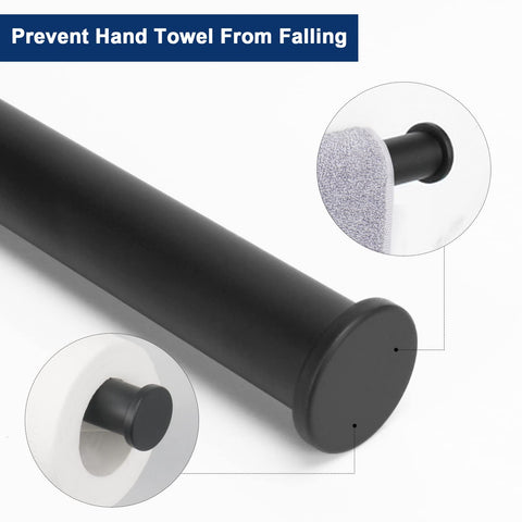 NearMoon wall-mounted hardware saves space with a clean look.
