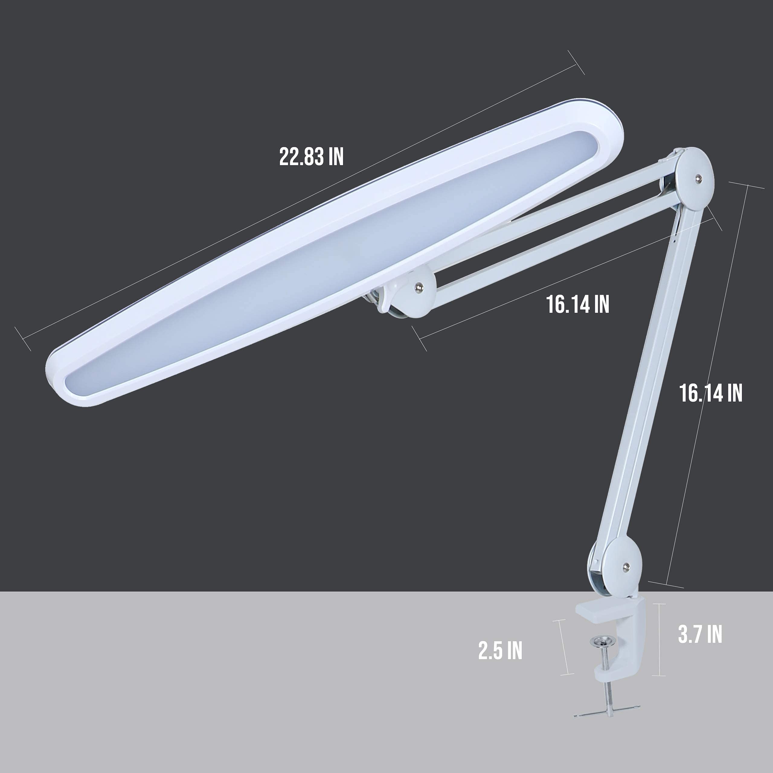 Neatfi XL LED Desk Lamp supports nail studios and crafts with reliable performance.