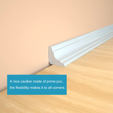 NeatiEase trim along ceiling edge for a clean border