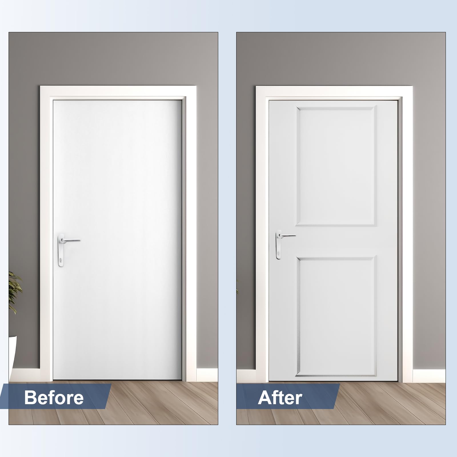 NeatiEase self-adhesive backing simplifies placement with strong hold.