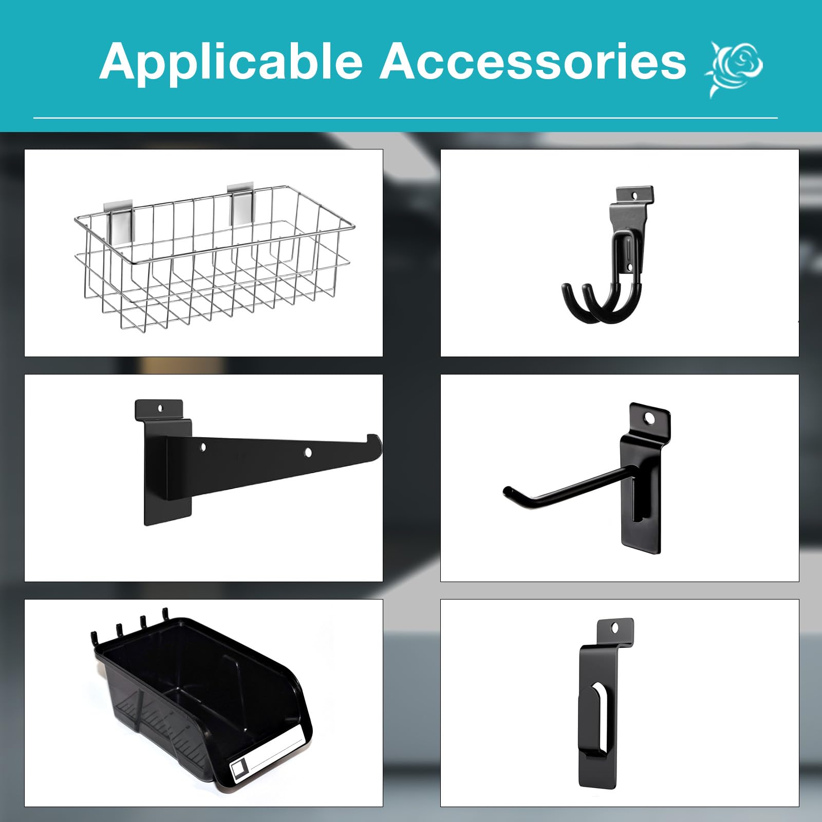 NeatiEase garage organization setup using slatwall panels