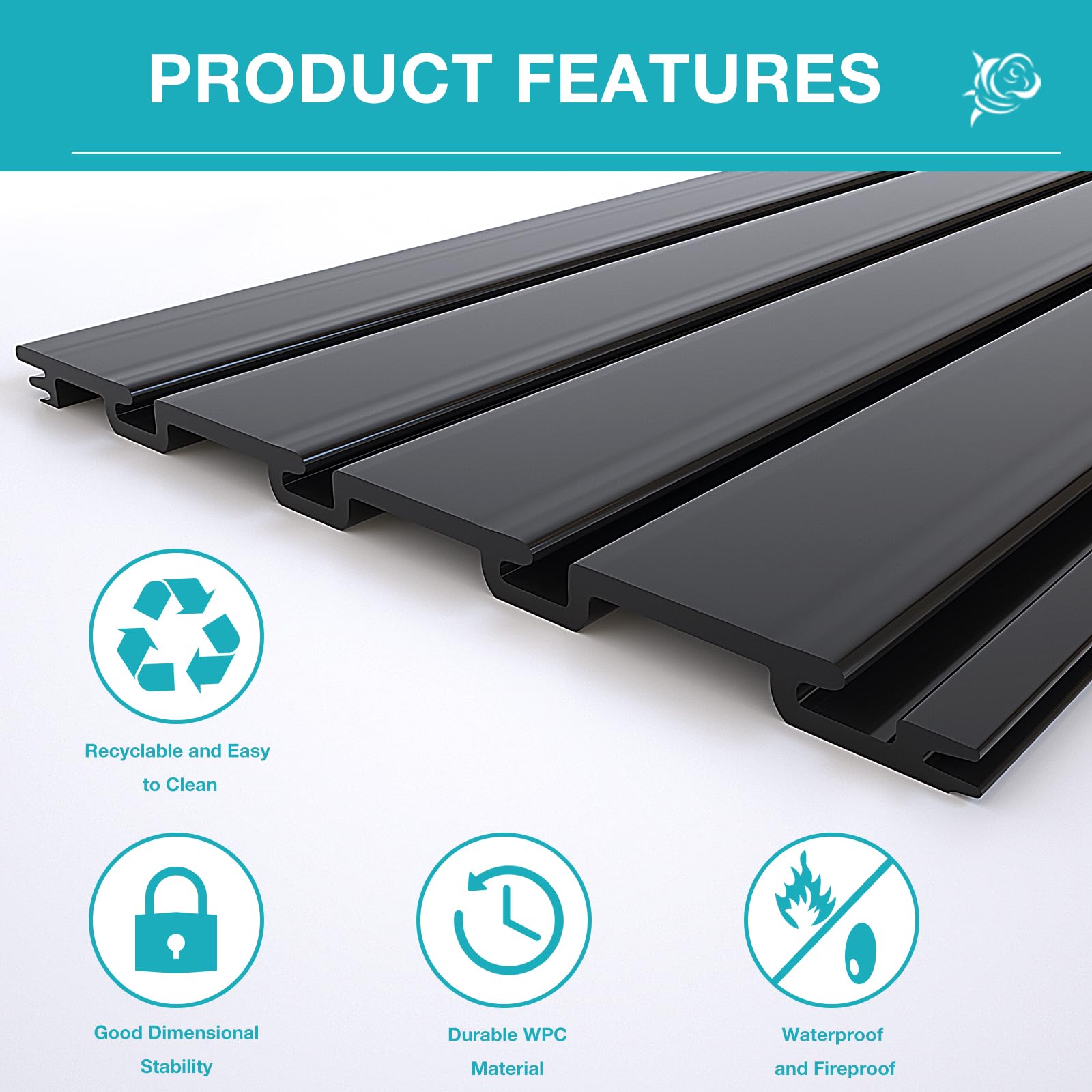 NeatiEase interlocking grooves enable seamless mounting