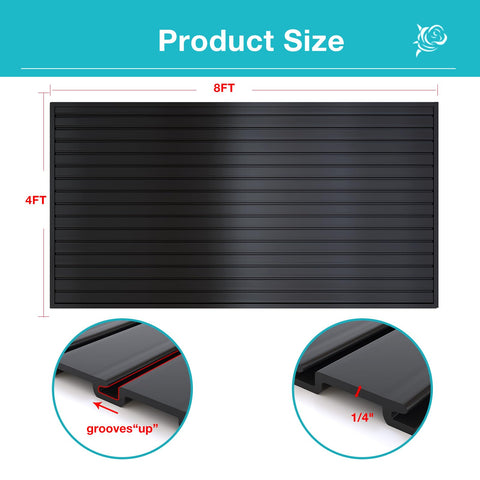 NeatiEase slatwall panel satin finish adds premium look to walls