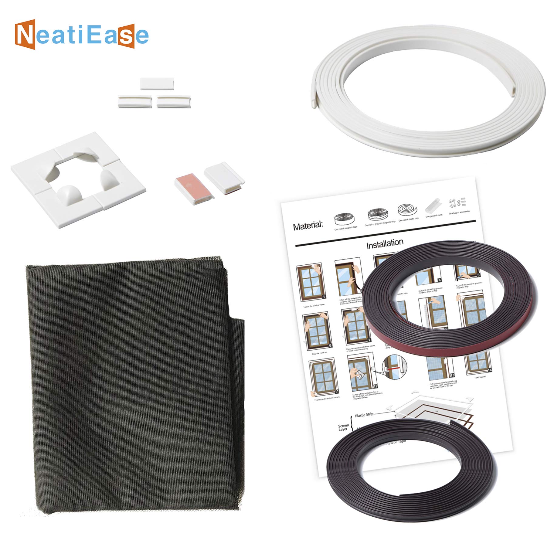 NeatiEase washable replaceable screen demonstrating long-term upkeep without full replacement