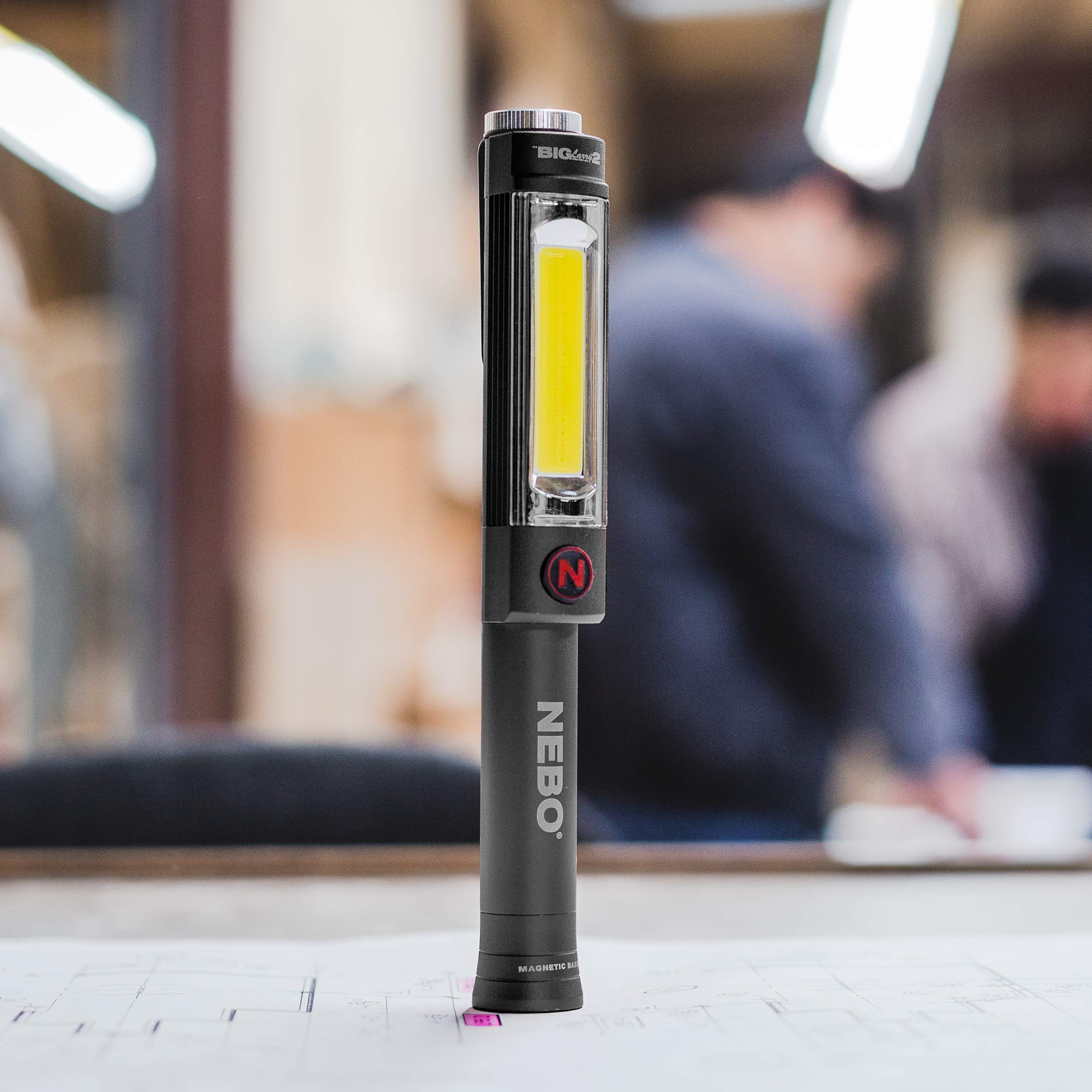 NEBO Big Larry 2 water resistant design withstands tough environments