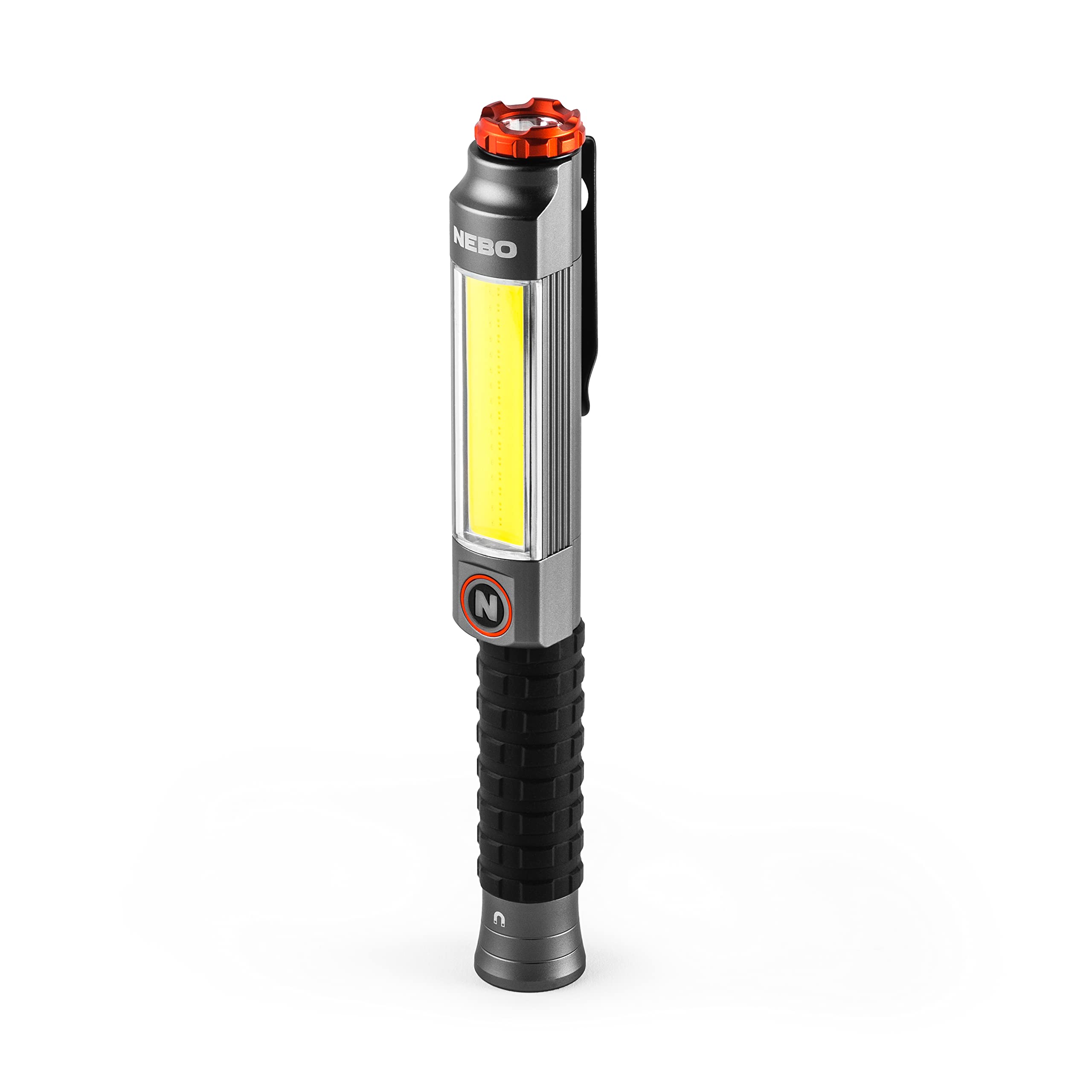 NEBO Big Larry 3 front view, compact 3-in-1 light for everyday tasks.