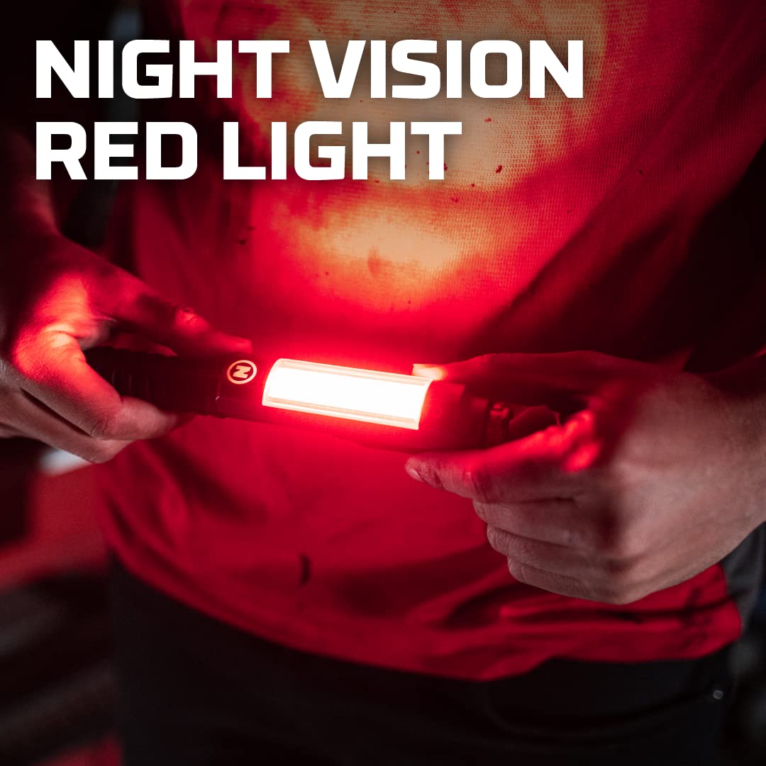 NEBO Big Larry 3 red strobe mode aids emergency signaling
