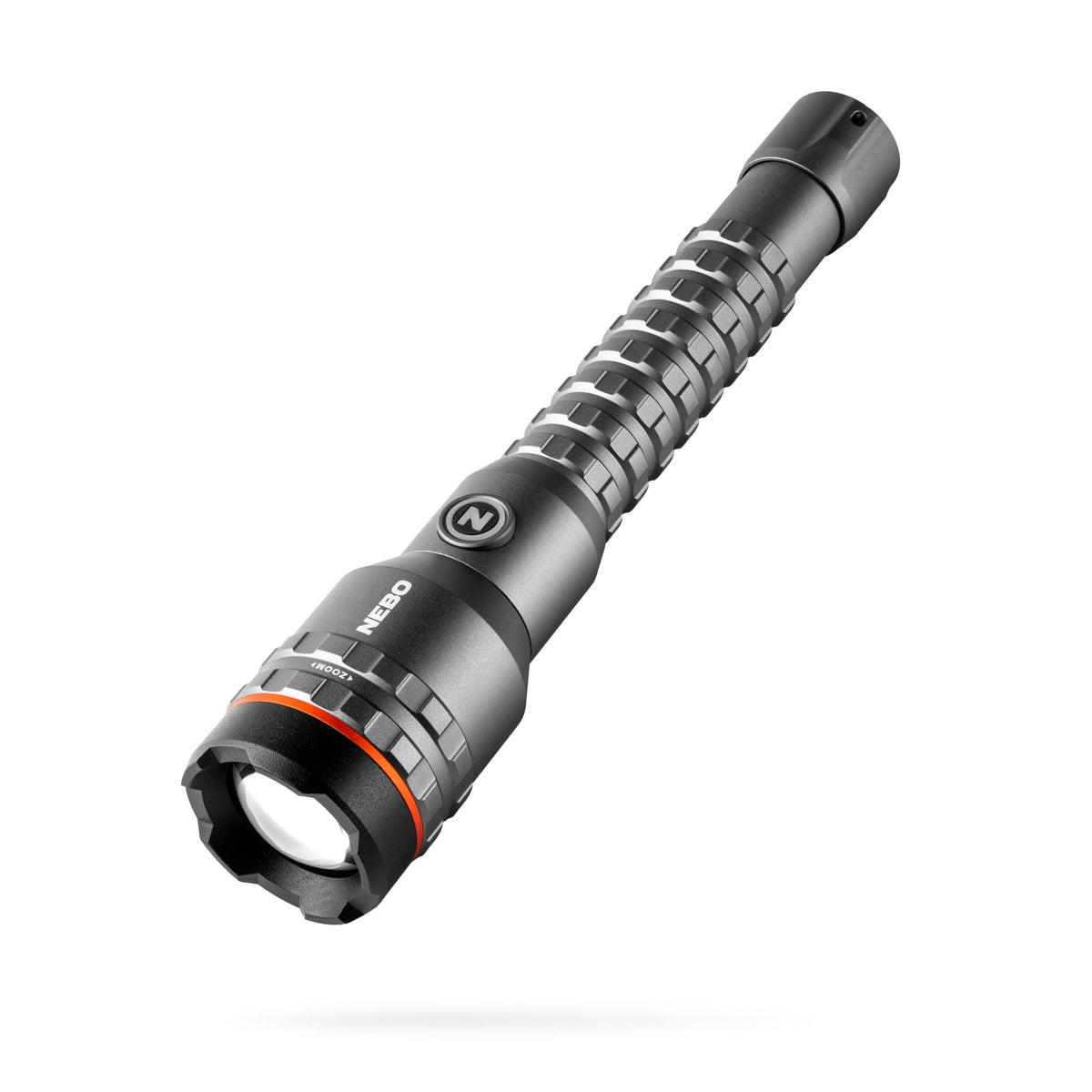NEBO Davinci 3200L flashlight front view rugged for outdoor use