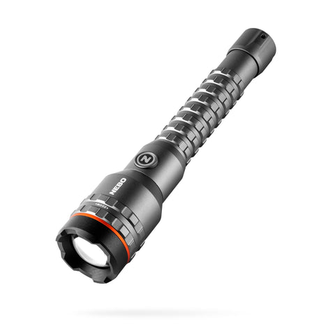 NEBO Davinci 3200L flashlight front view rugged for outdoor use