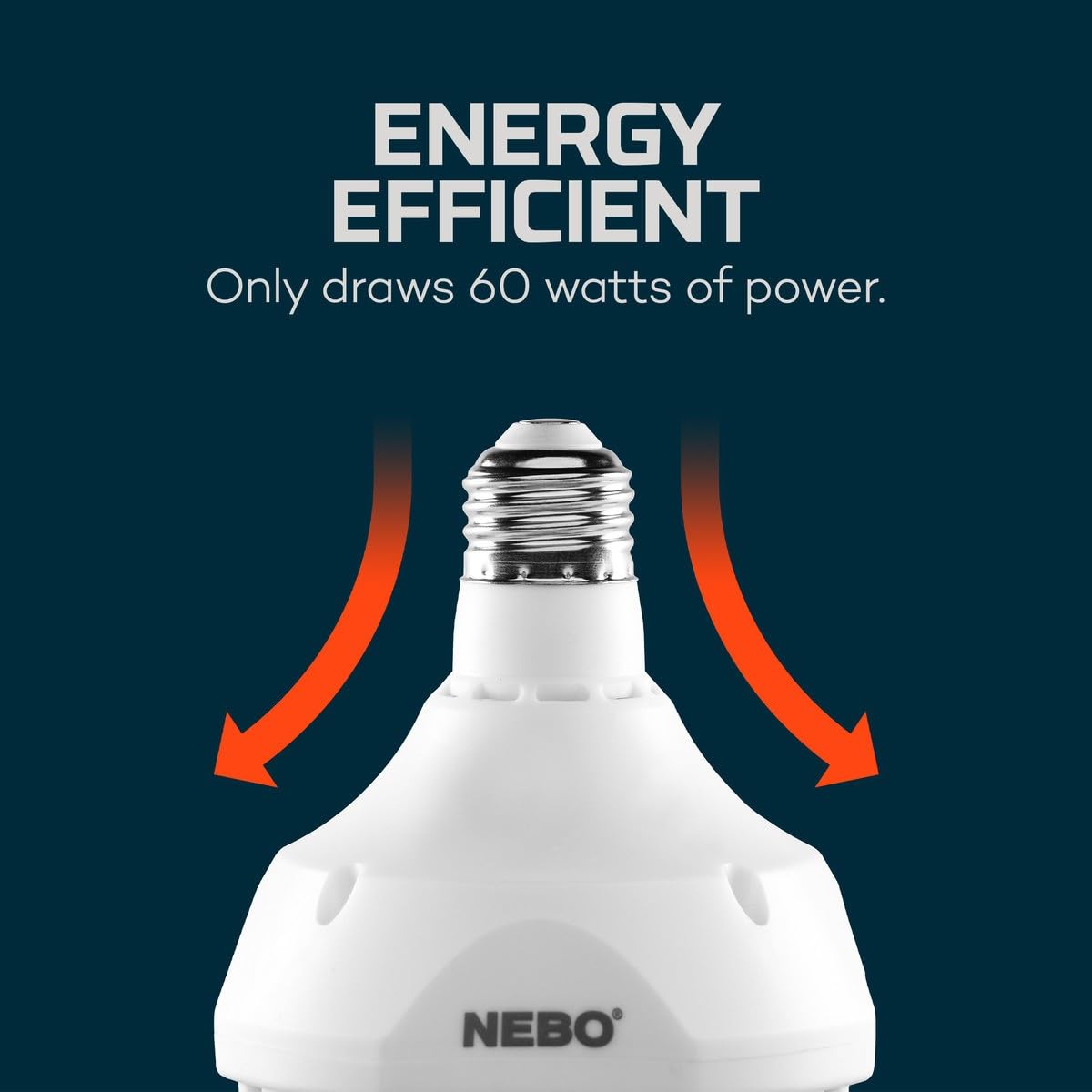 NEBO High Bright 9000 displays 6000K daylight color temperature for clear detailing