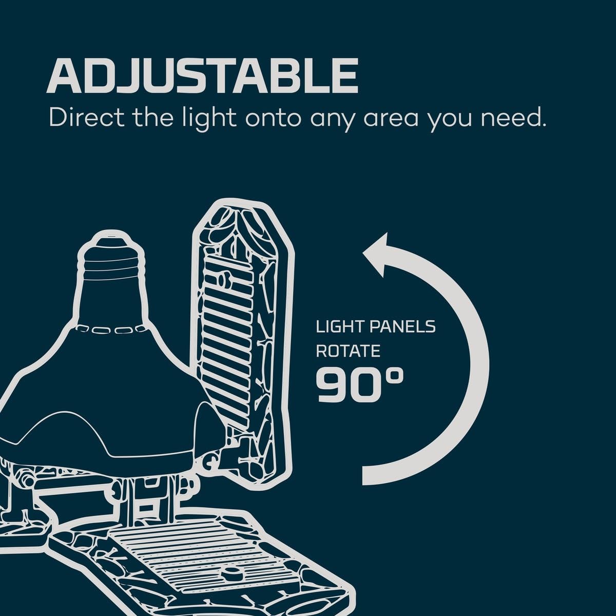 NEBO High Bright 9000 compact design suitable for compact spaces