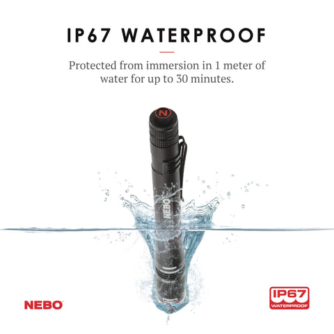 NEBO Inspector RC zoom feature demonstrates 4X focus for detailed inspection