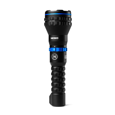 Nebo LUXTREME MZ60 turbo beam distance shows long-range visibility.