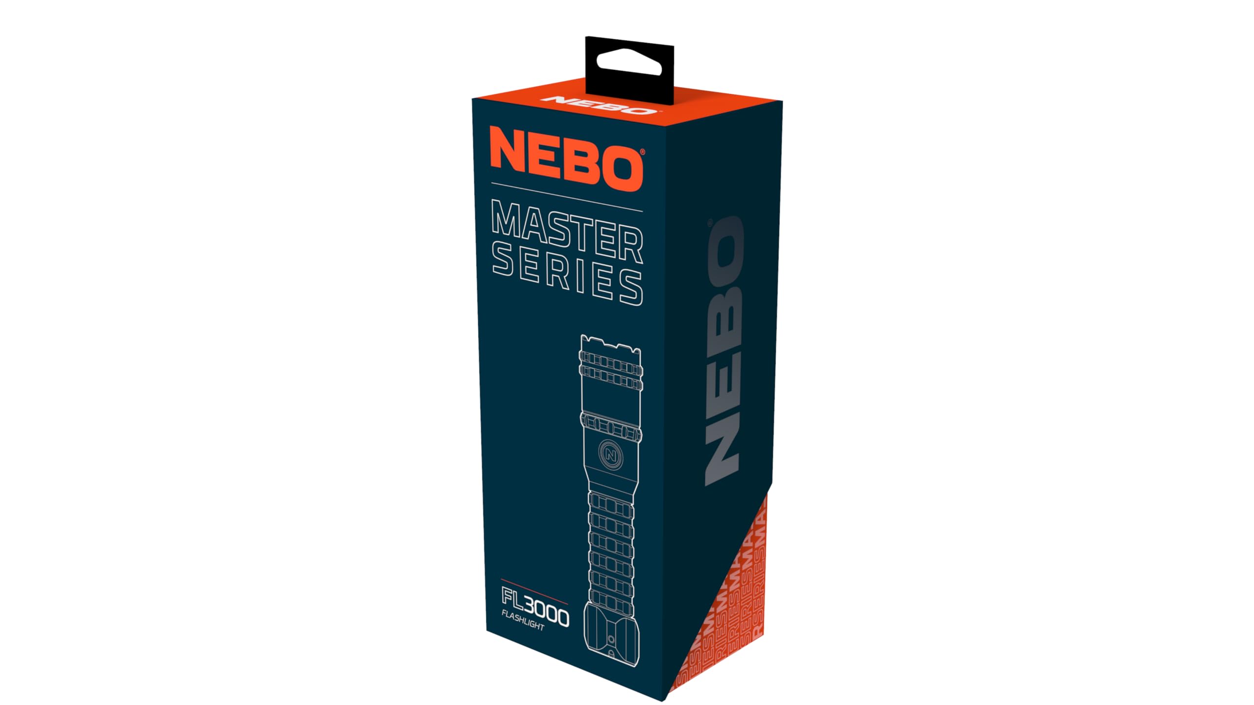 NEBO Master Series FL3000 rechargeable power with USB-C keeps adventures powered.