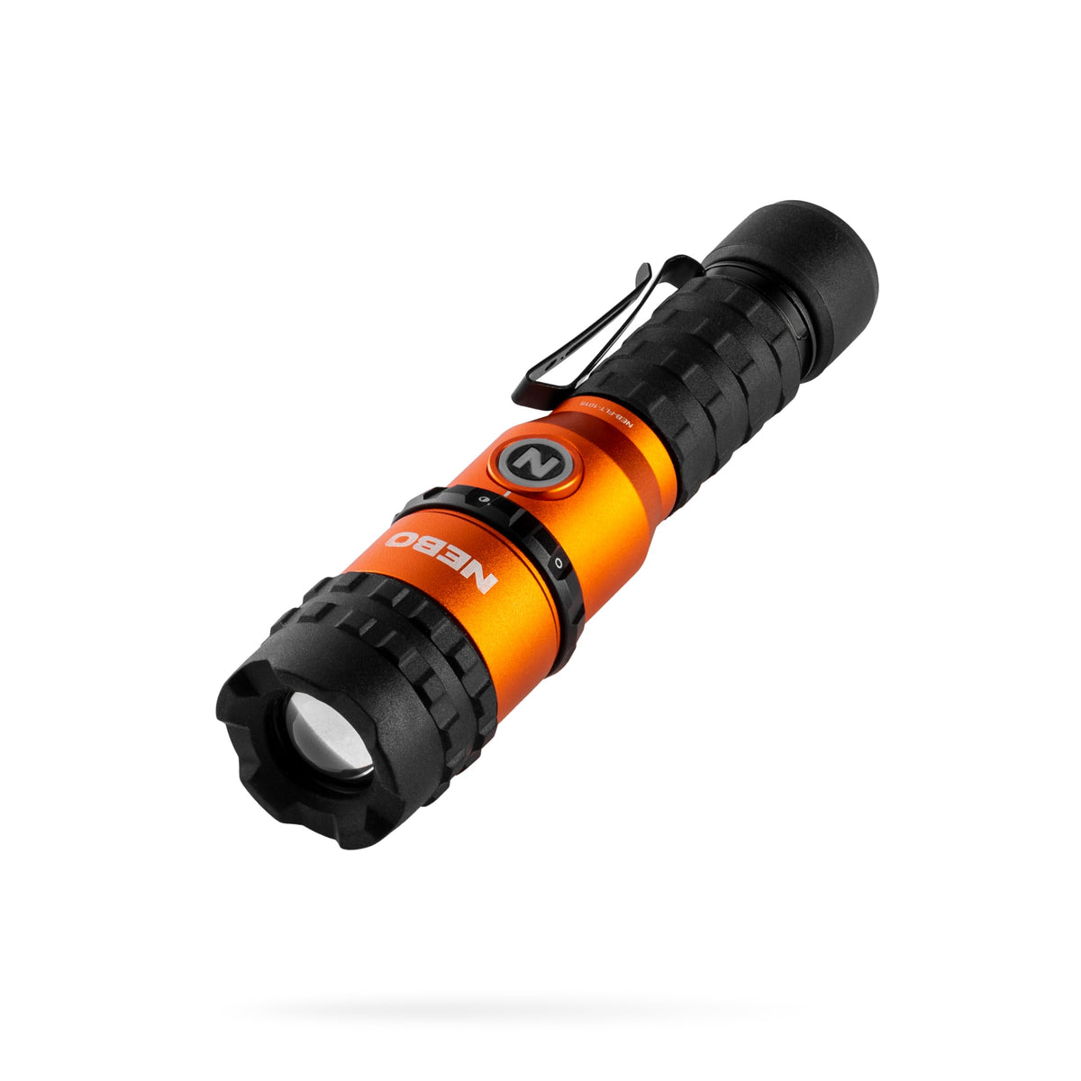 NEBO Master Series FL750 front view with 750-lumen beam for outdoor lighting.