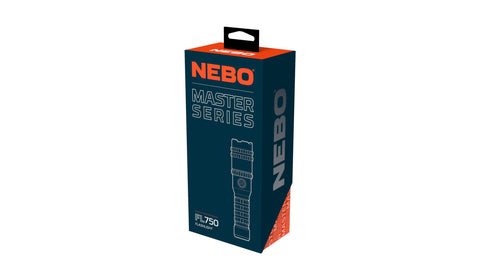 NEBO Master Series FL750 magnetic base in use for hands-free lighting.