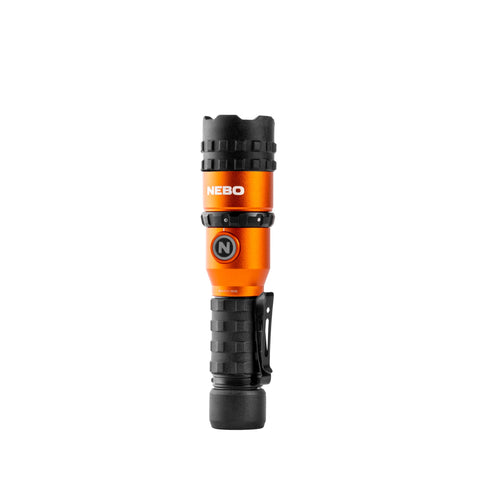NEBO Master Series FL750 side view showing compact design for camping and EDC.