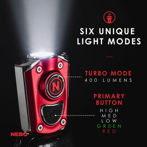 NEBO MYCRO rechargeable battery powered for long-lasting portable light
